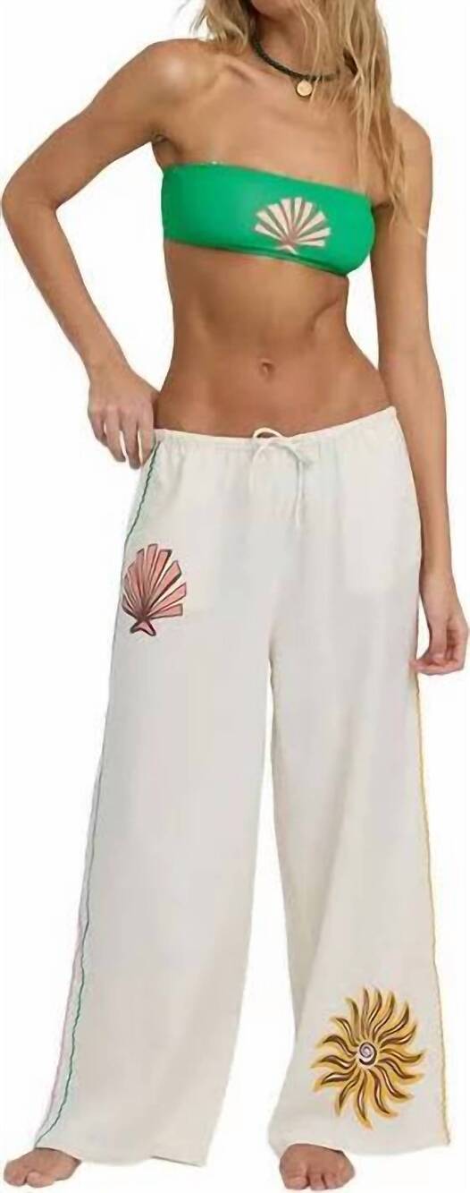 NEW BILLABONG wave haze pants in white